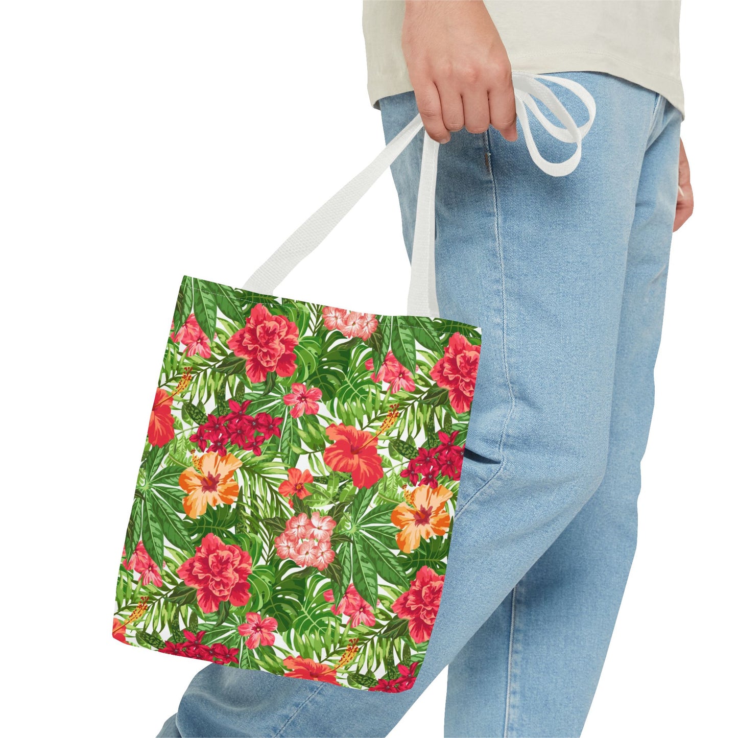 Hawaiian Flowers Tote Bag