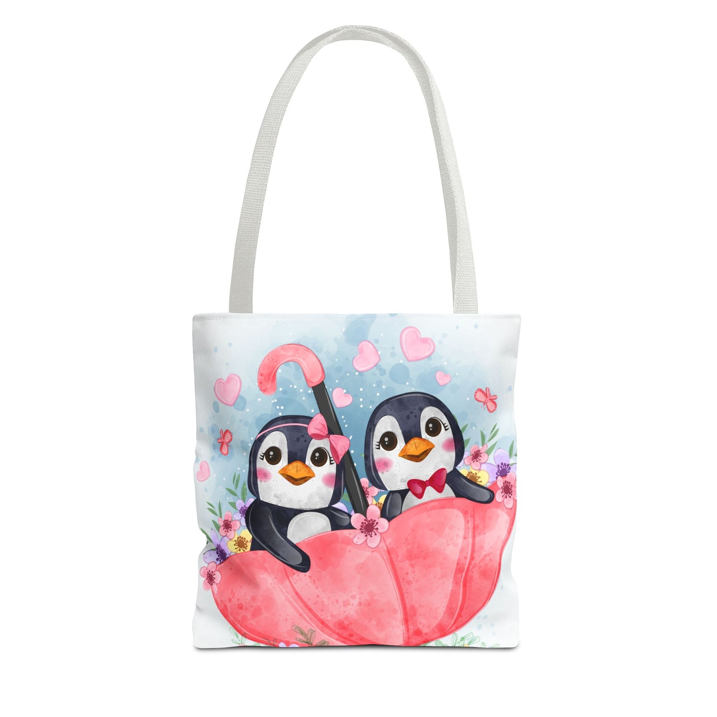 Happy Penguins Tote Bag