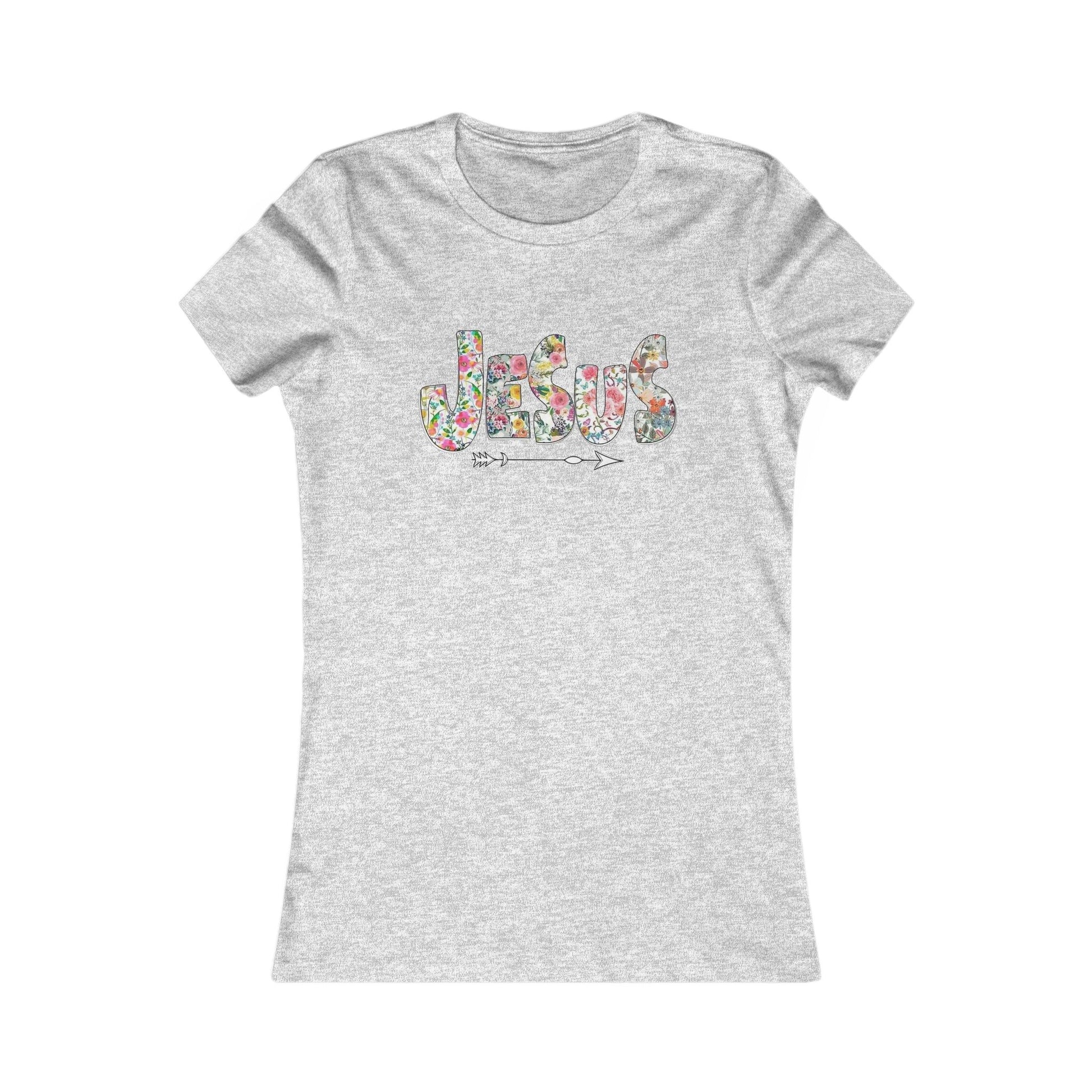 Women's T-Shirt JESUS Christian Religious Graphic Tee