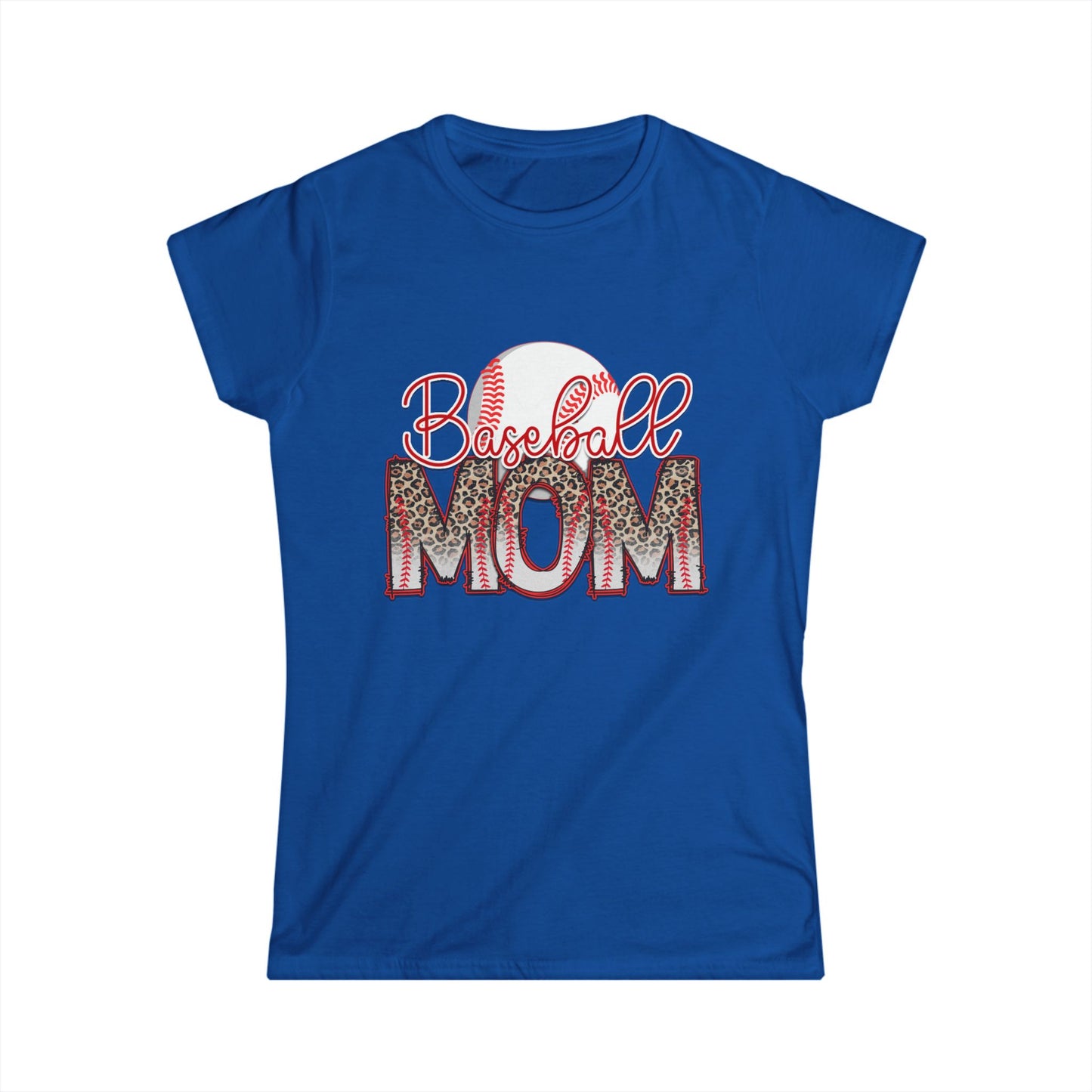 Baseball Mom Tee - Women's Softstyle Tee