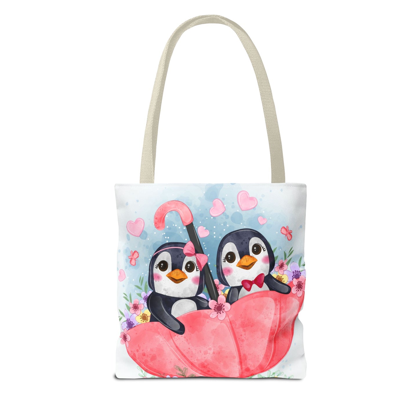 Happy Penguins Tote Bag