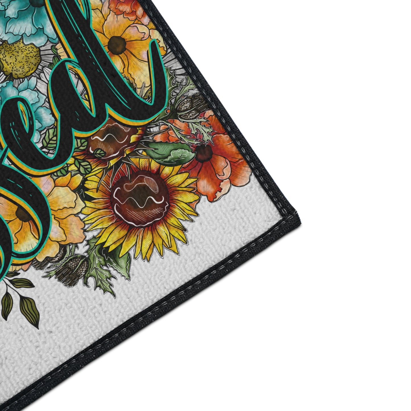Blessed Heavy Duty Floor Mat, Christian Floor Mat