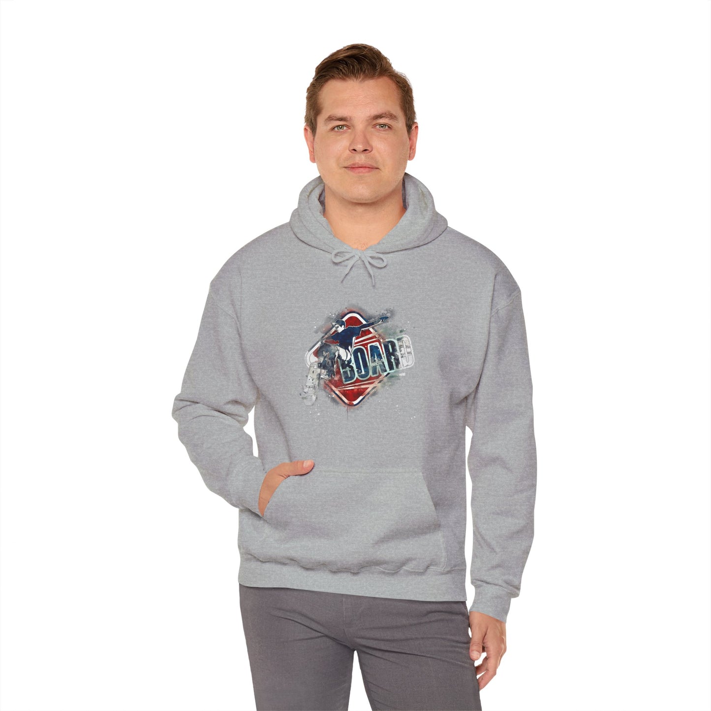 Hoodie Soar Skateboard Hoodie Unisex Heavy Blend Hooded Sweatshirt