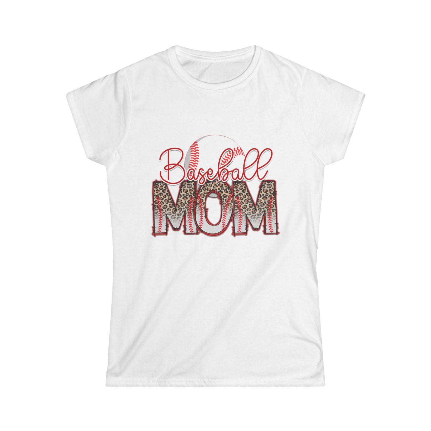 Baseball Mom Tee - Women's Softstyle Tee