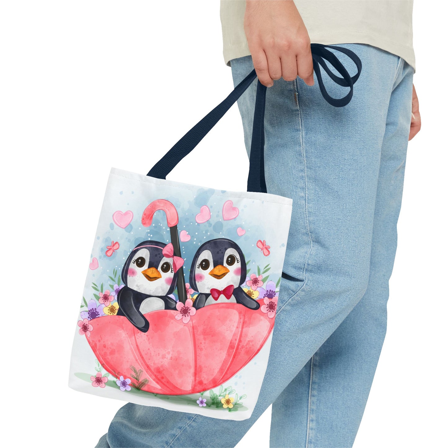Happy Penguins Tote Bag