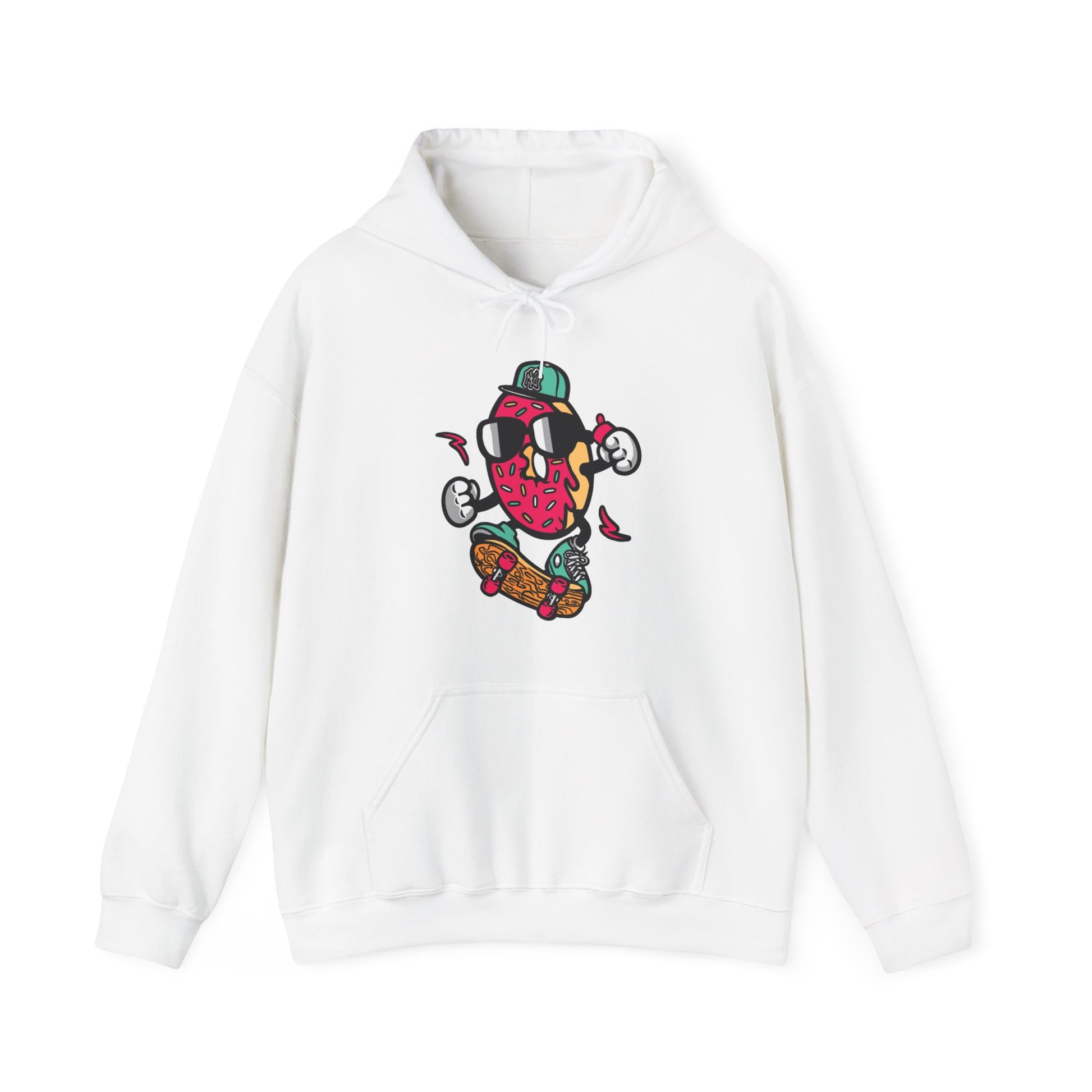 Skating Donut Hoodie Sweatshirt
