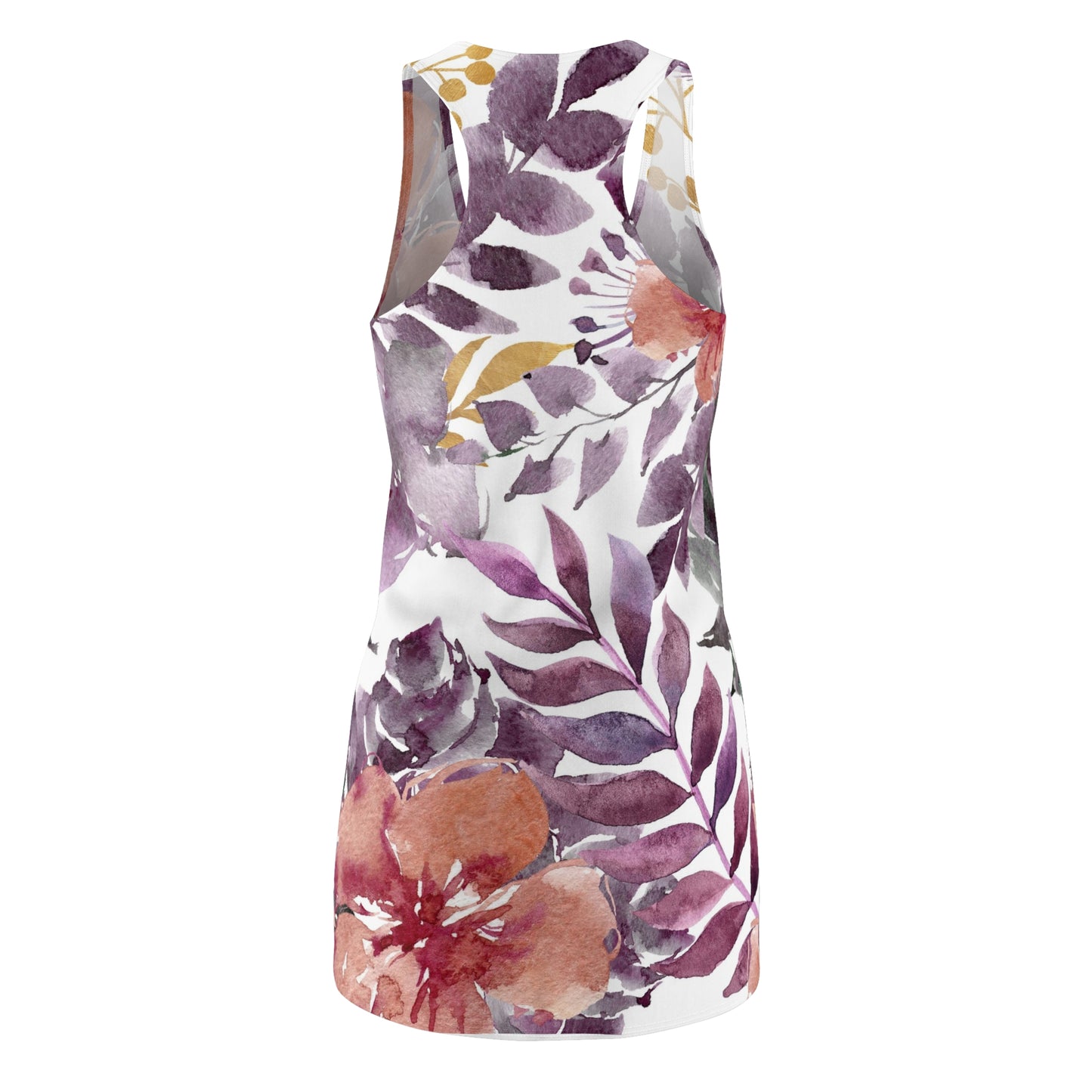 Women's Flowered Racerback Dress