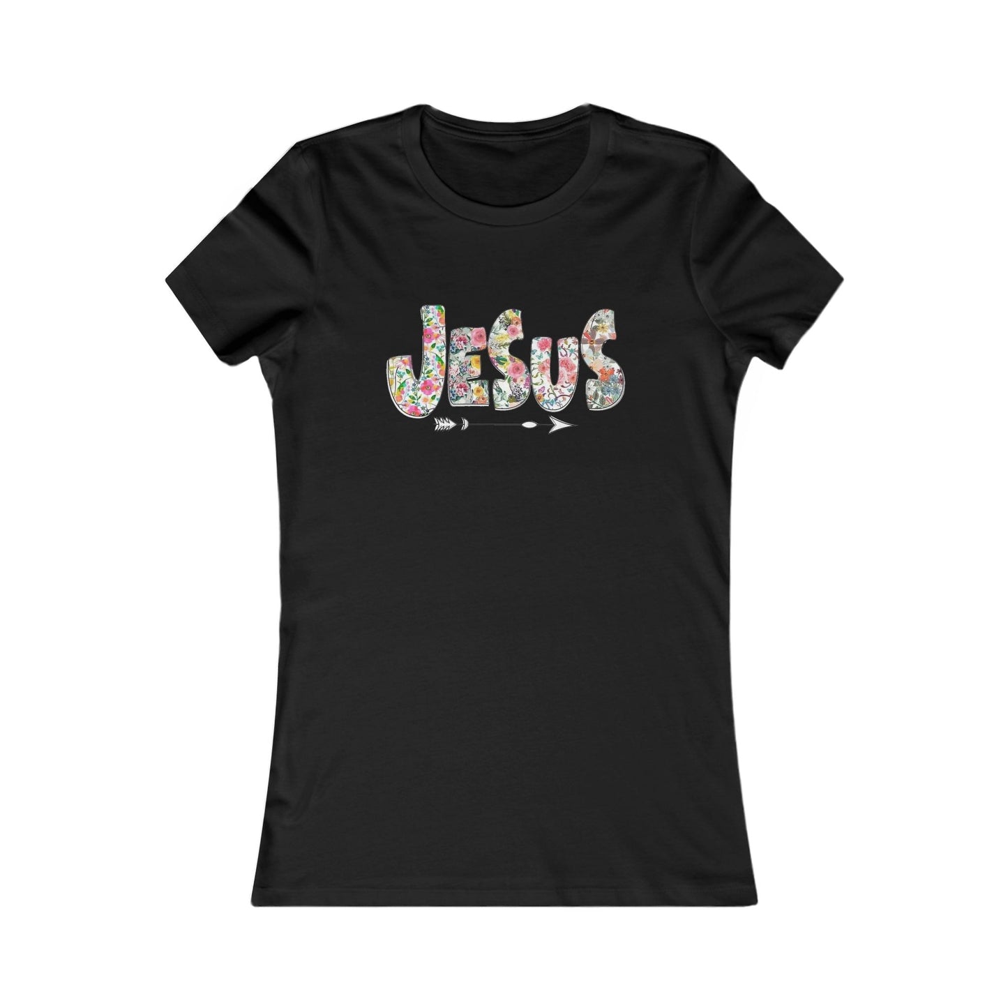 Women's T-Shirt JESUS Christian Religious Graphic Tee