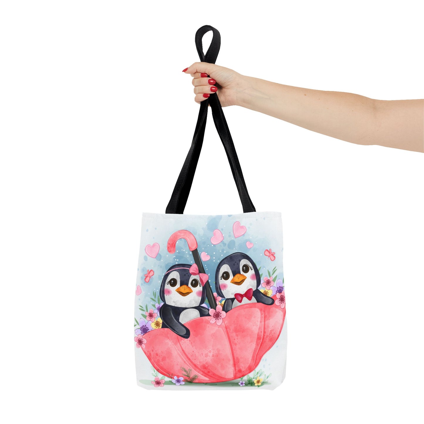 Happy Penguins Tote Bag