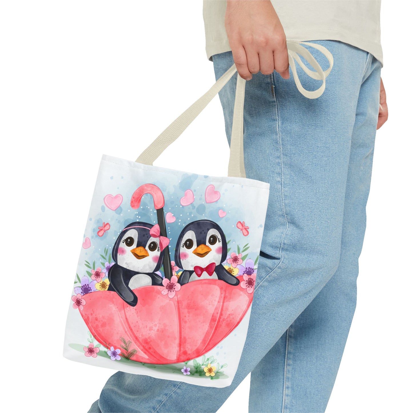 Happy Penguins Tote Bag