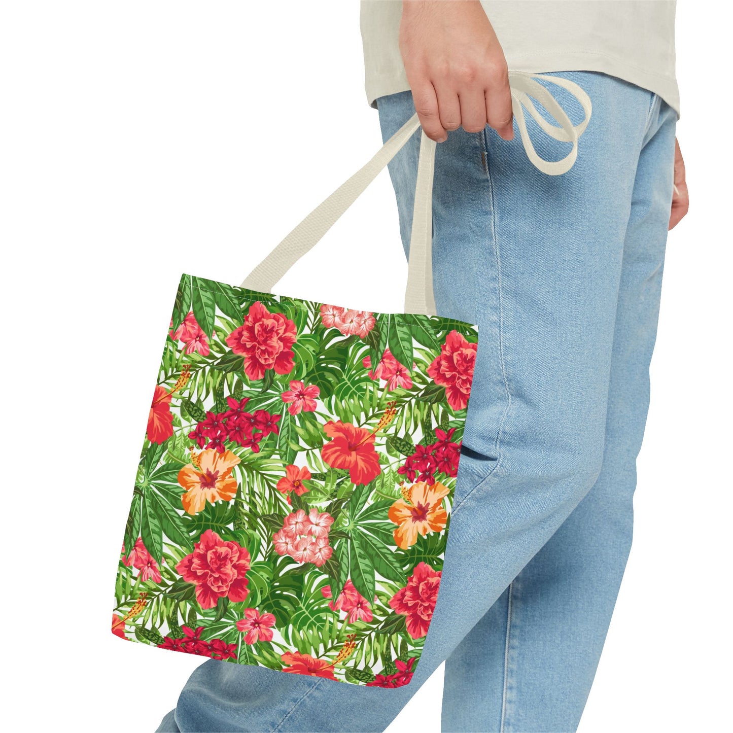 Hawaiian Flowers Tote Bag