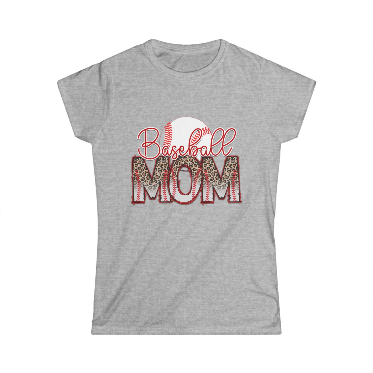 Baseball Mom Tee - Women's Softstyle Tee