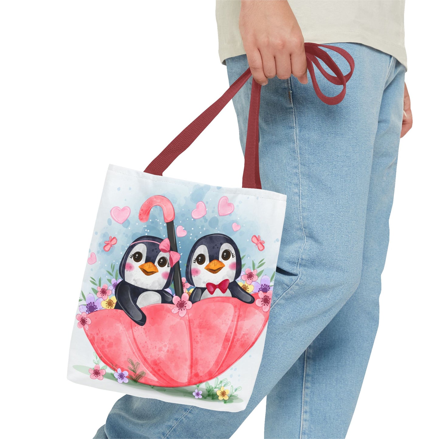 Happy Penguins Tote Bag