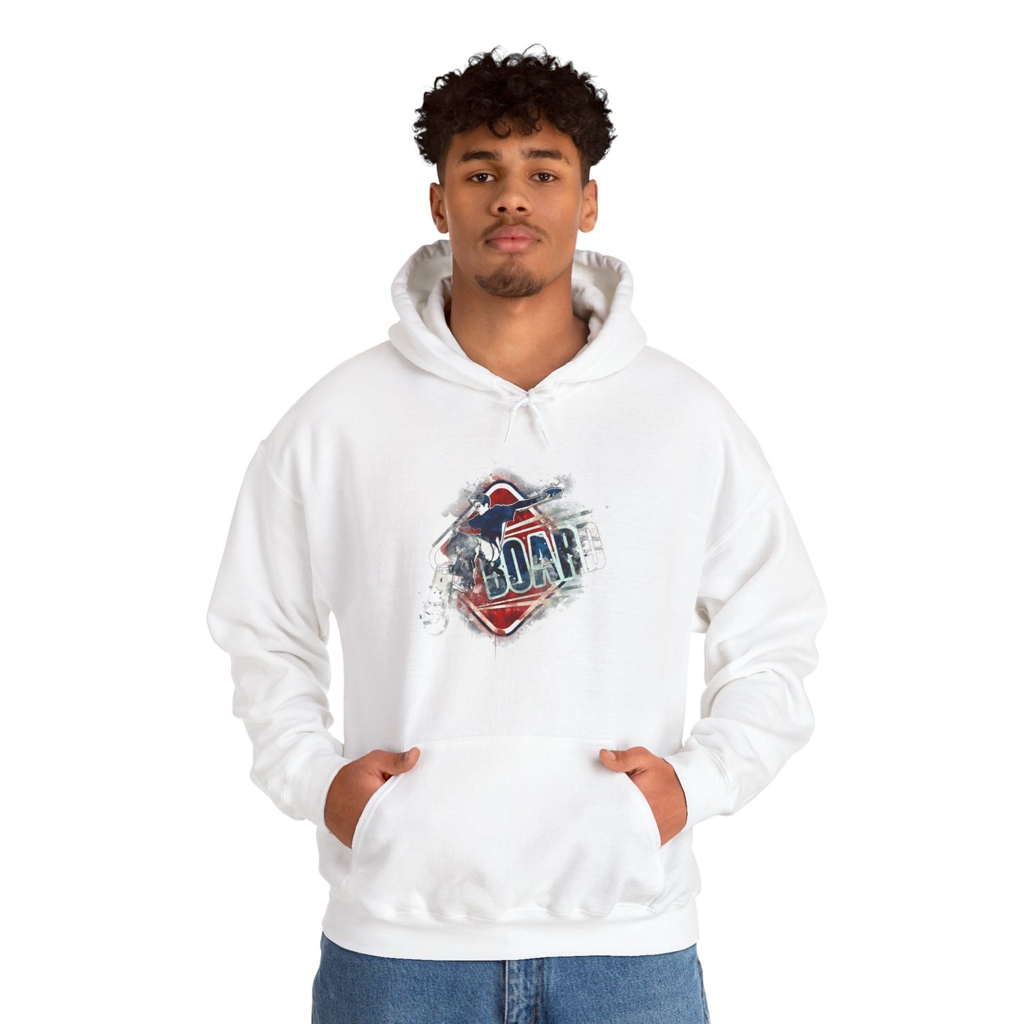 Hoodie Soar Skateboard Hoodie Unisex Heavy Blend Hooded Sweatshirt