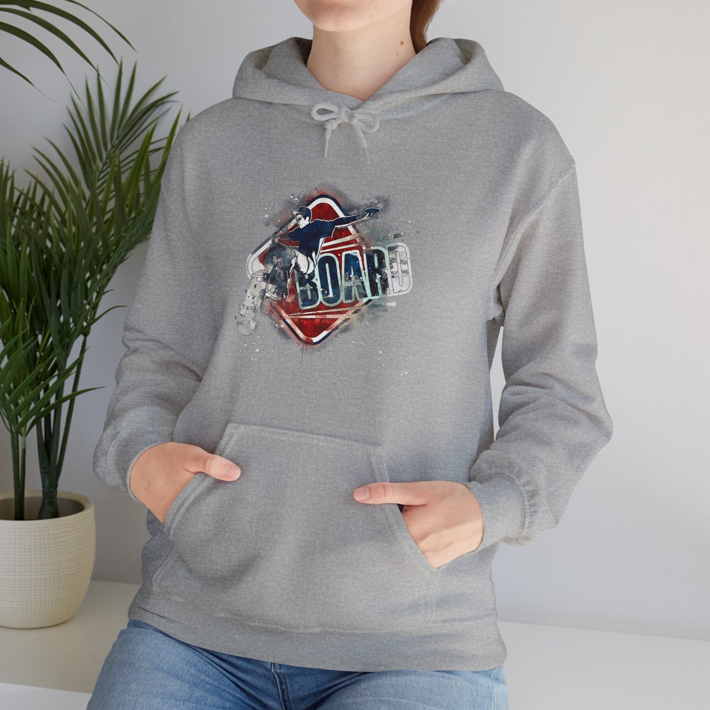 Hoodie Soar Skateboard Hoodie Unisex Heavy Blend Hooded Sweatshirt