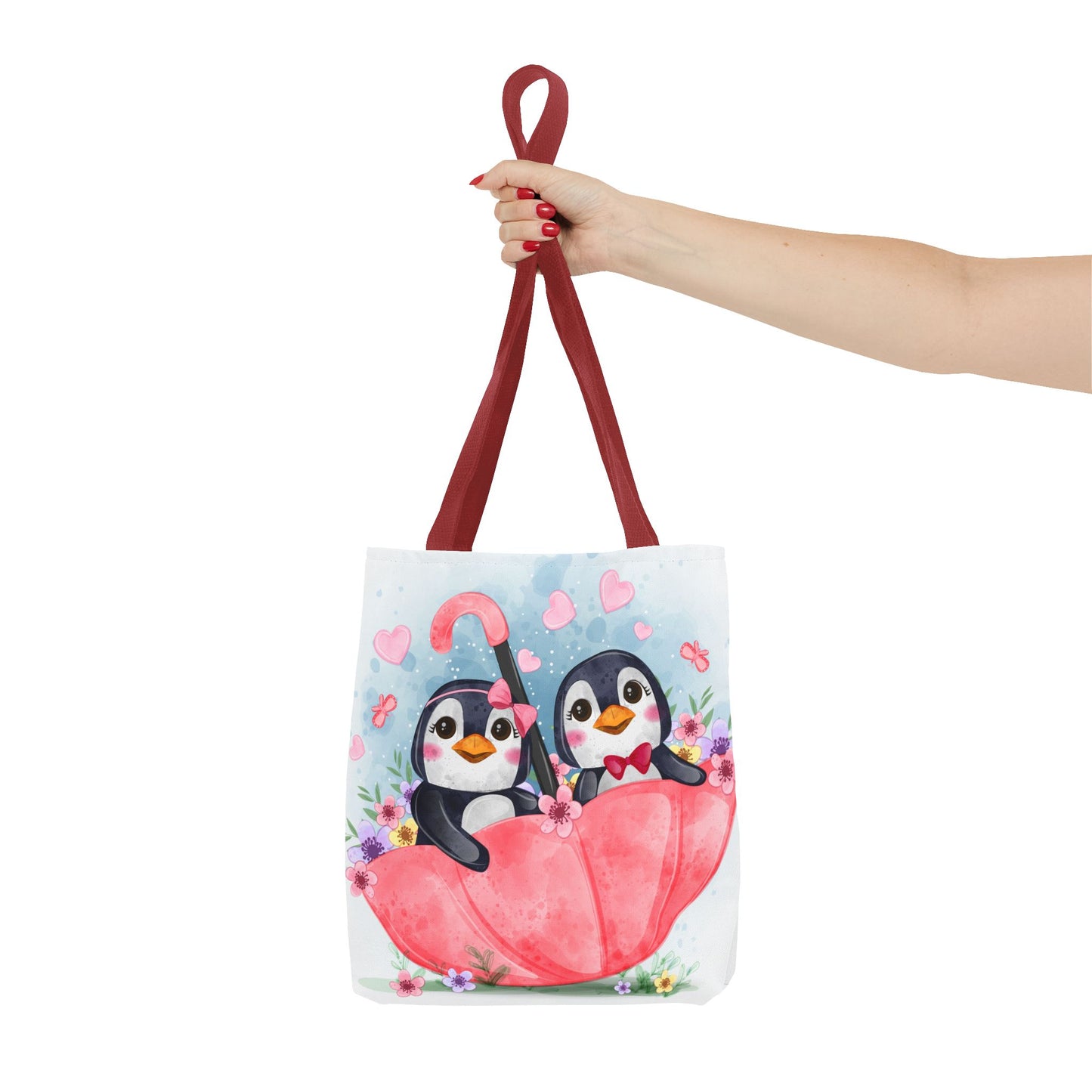 Happy Penguins Tote Bag