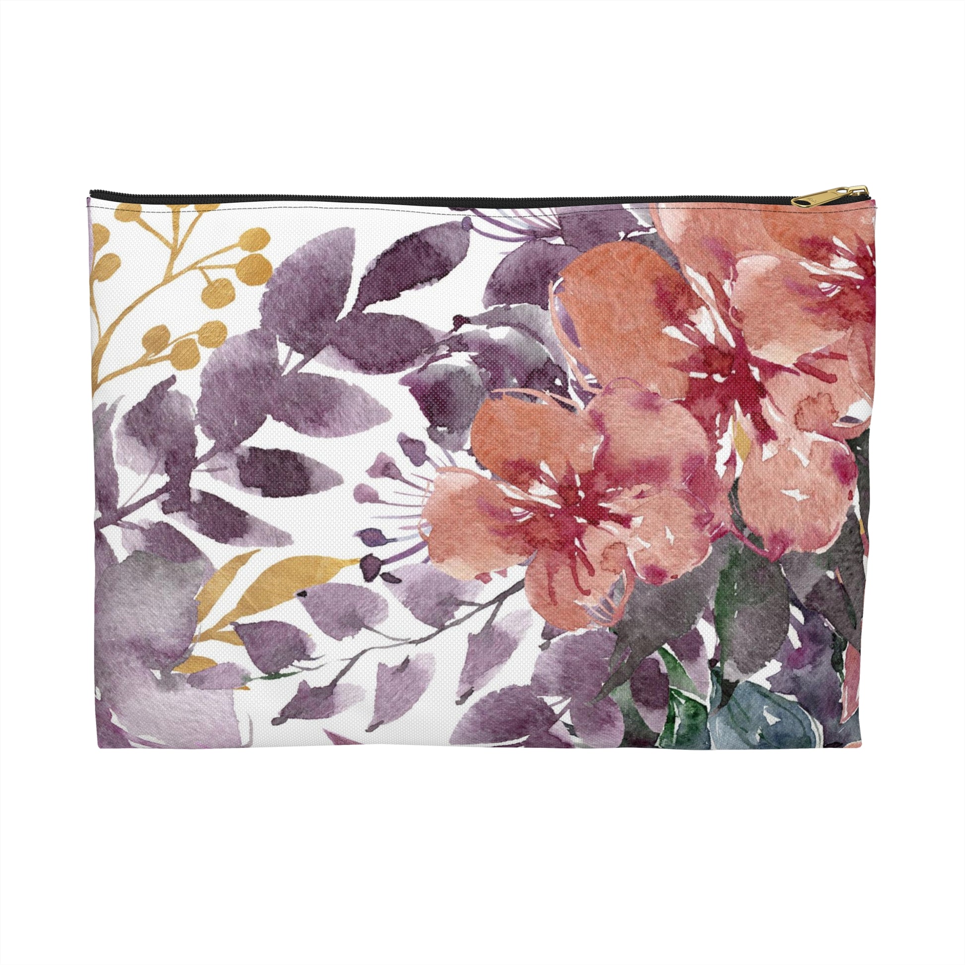 Makeup Bag Floral Accessory Pouch