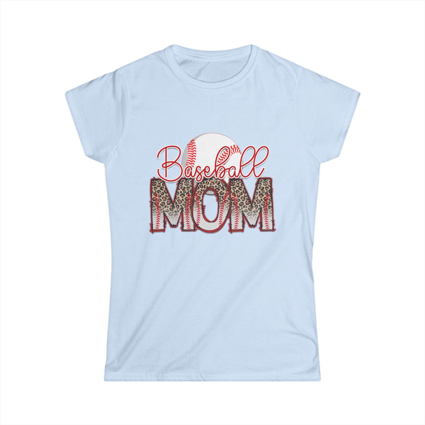 Baseball Mom Tee - Women's Softstyle Tee