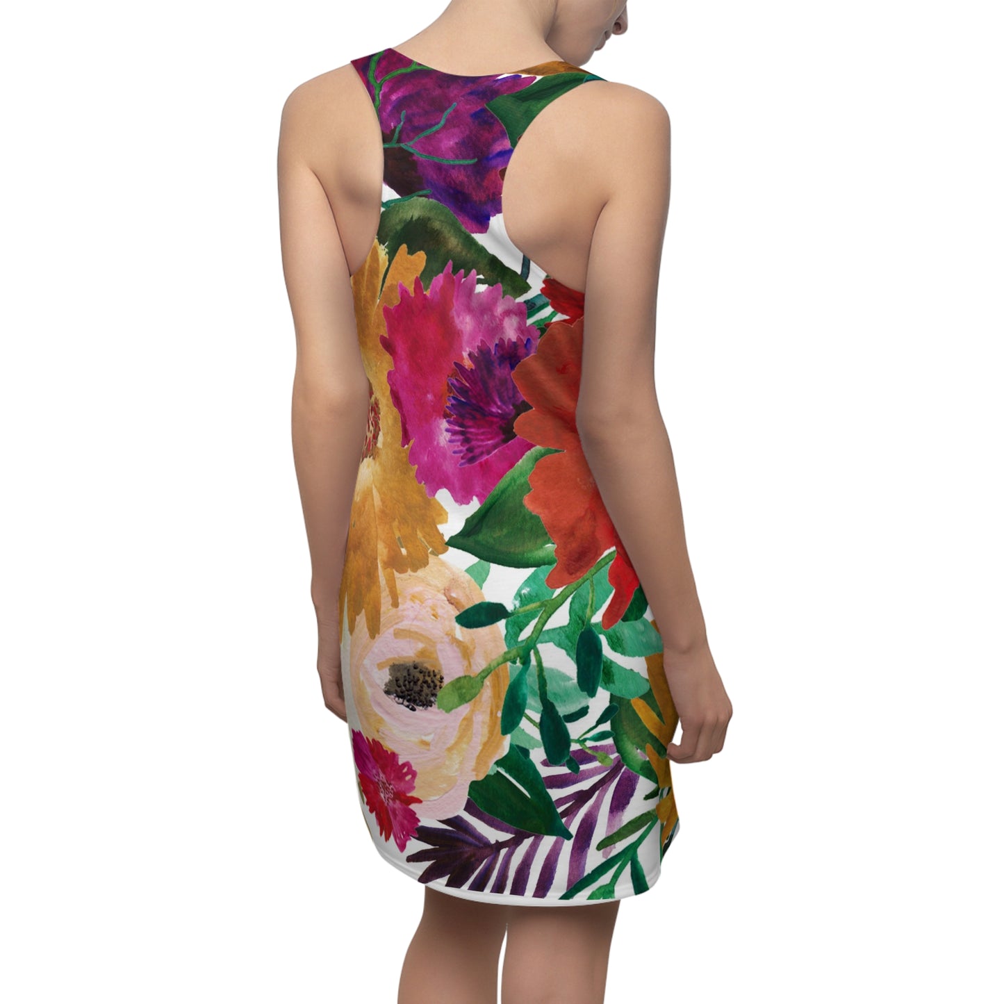 Women's Tropical Racerback Dress