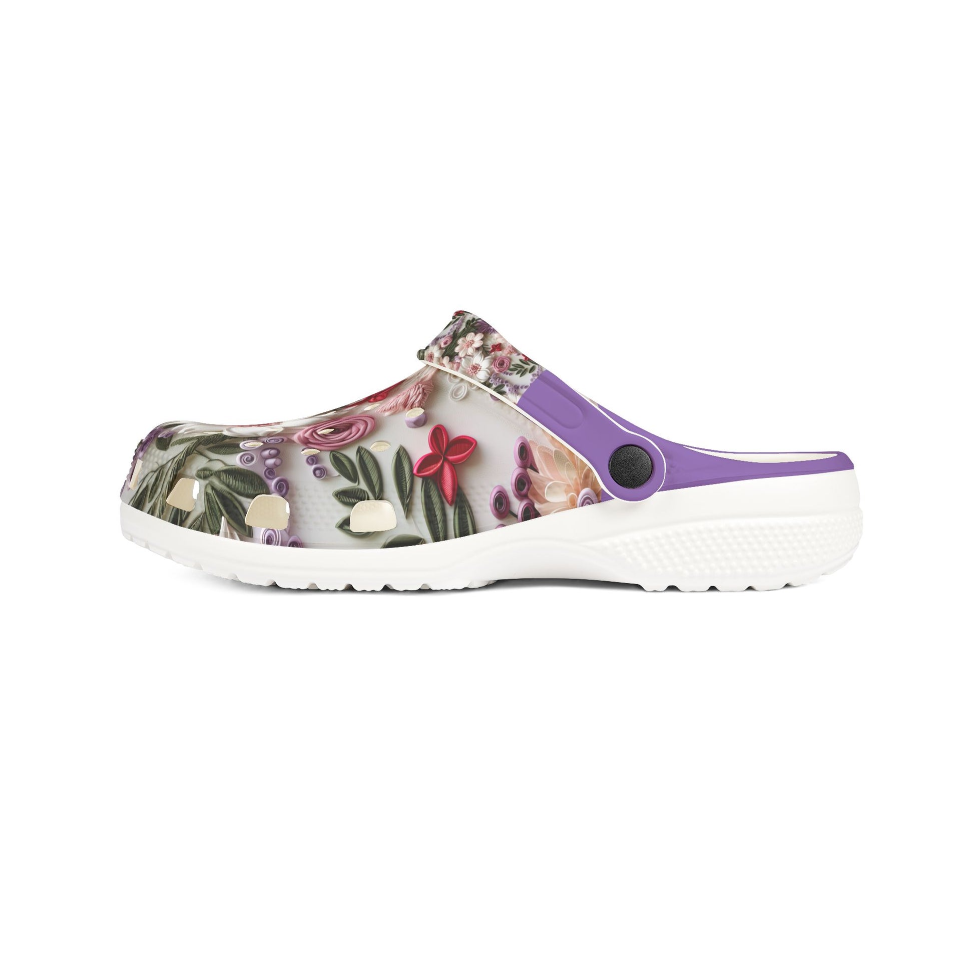 Women's Floral Clogs
