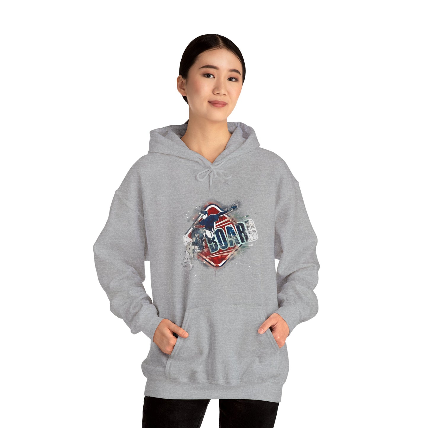 Hoodie Soar Skateboard Hoodie Unisex Heavy Blend Hooded Sweatshirt