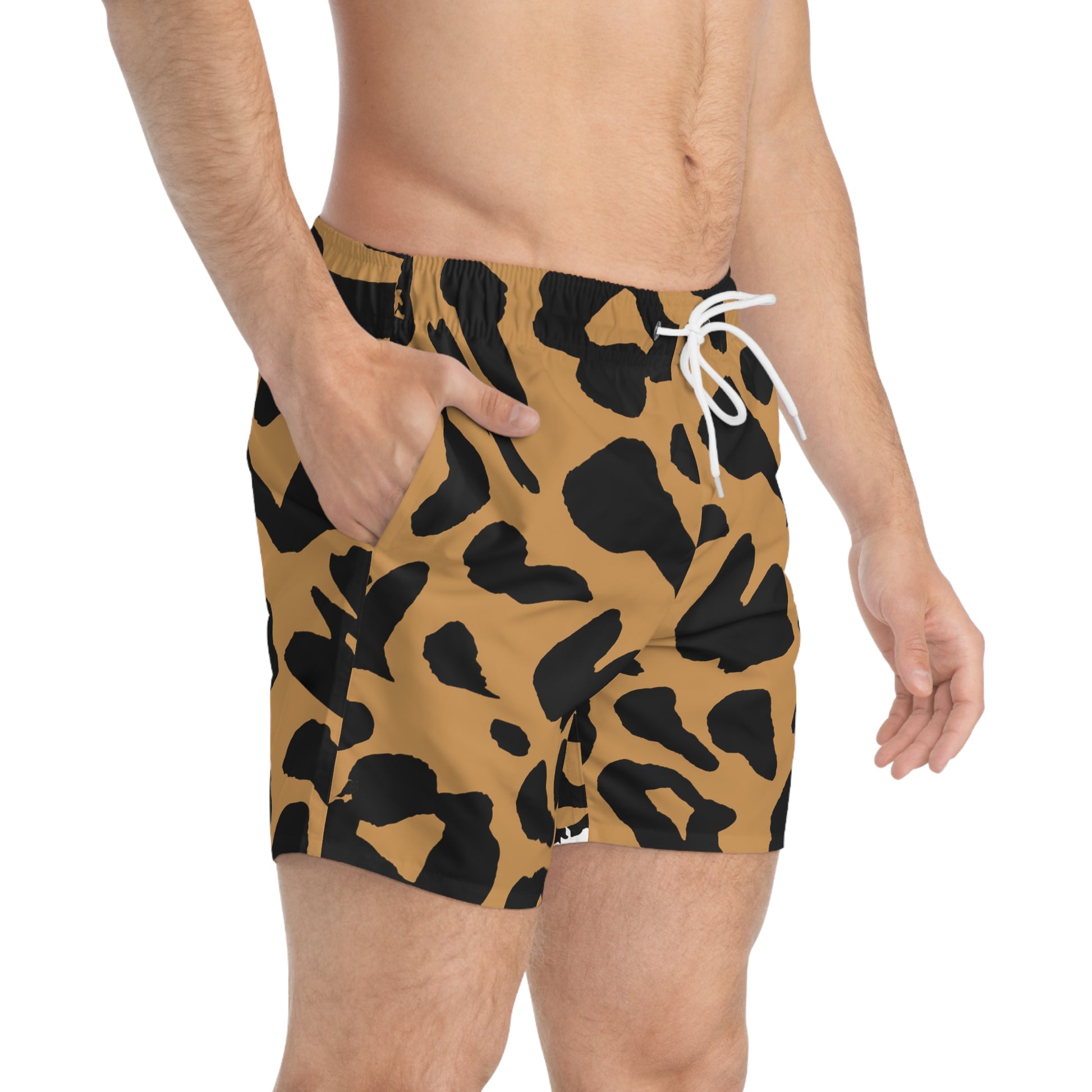 Leopard Swim Trunks