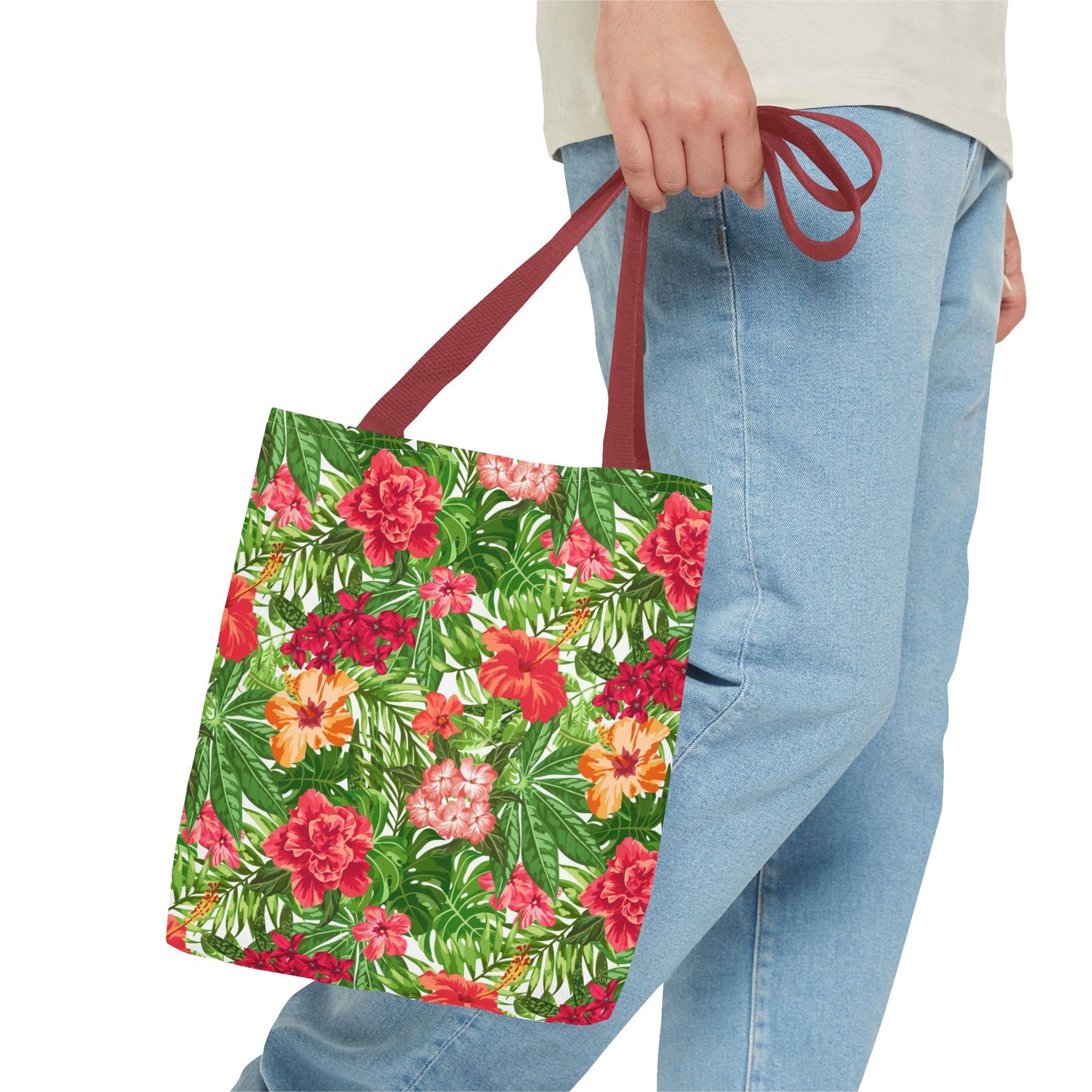 Hawaiian Flowers Tote Bag