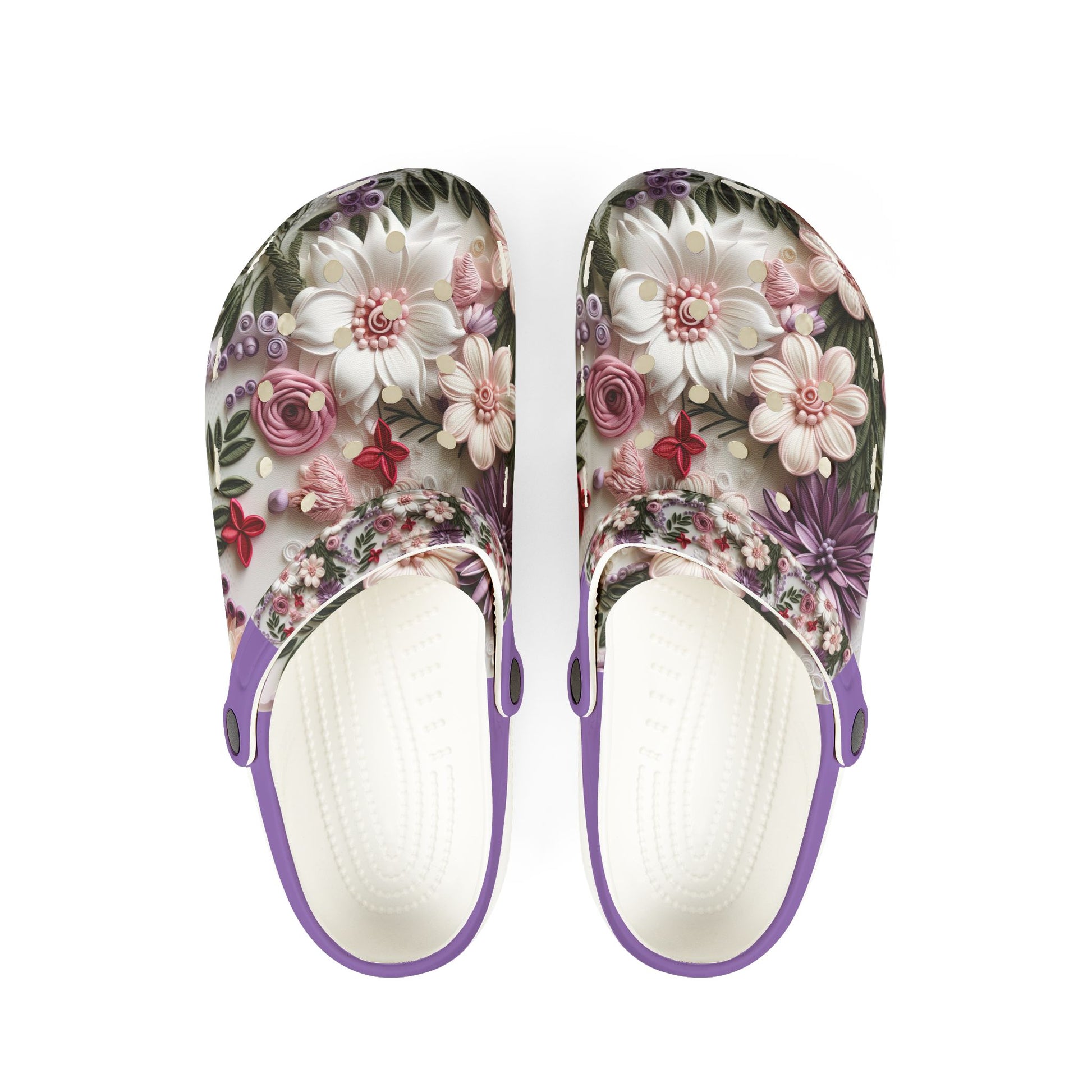 Women's Floral Clogs