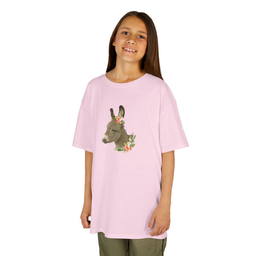 Floral Donkey Kids Tee