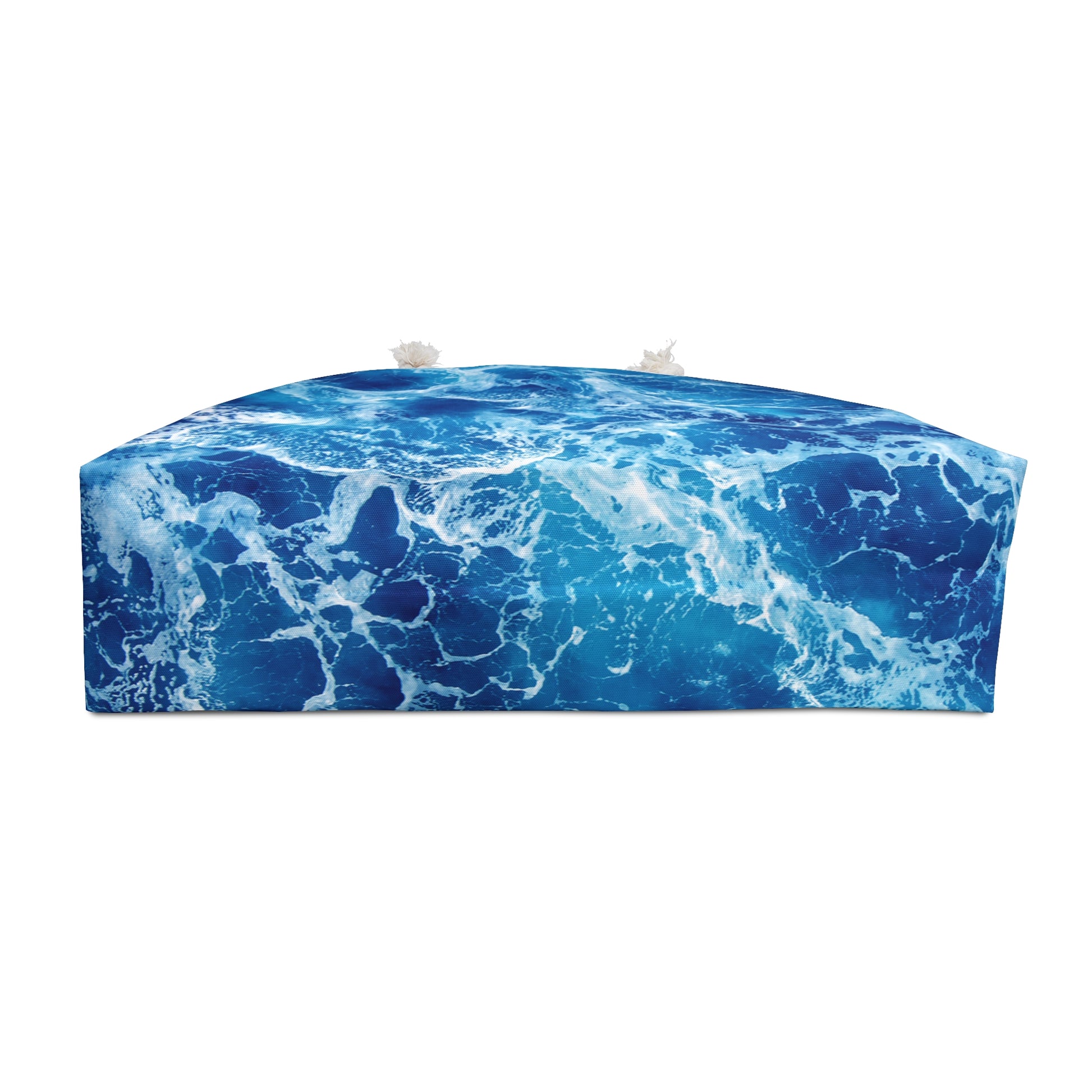 Weekender Bag - Blue Ocean Themed Waves Beach Travel Bag