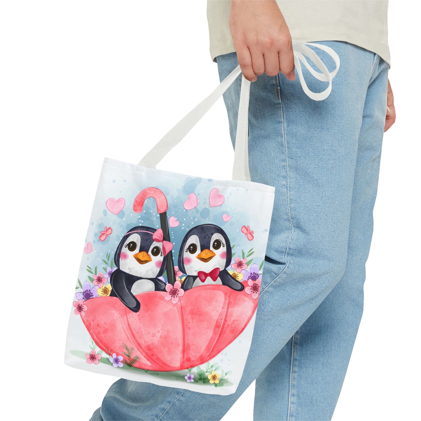 Happy Penguins Tote Bag