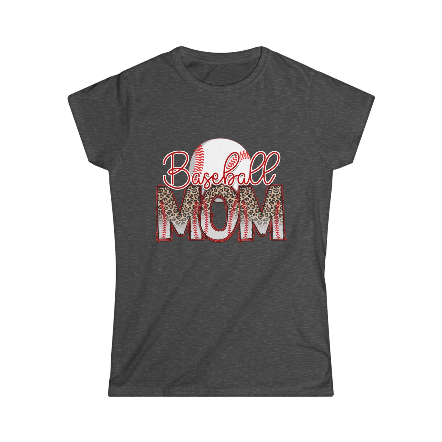 Baseball Mom Tee - Women's Softstyle Tee
