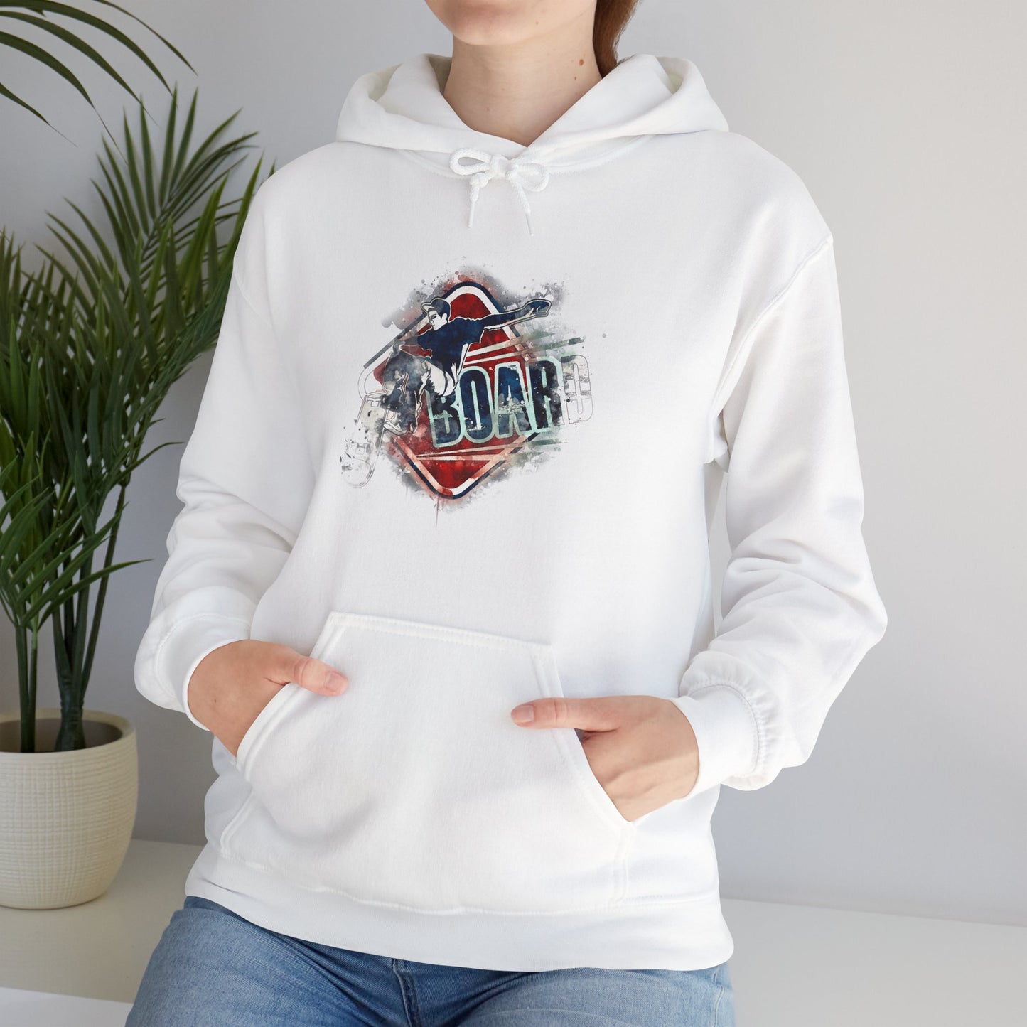 Hoodie Soar Skateboard Hoodie Unisex Heavy Blend Hooded Sweatshirt