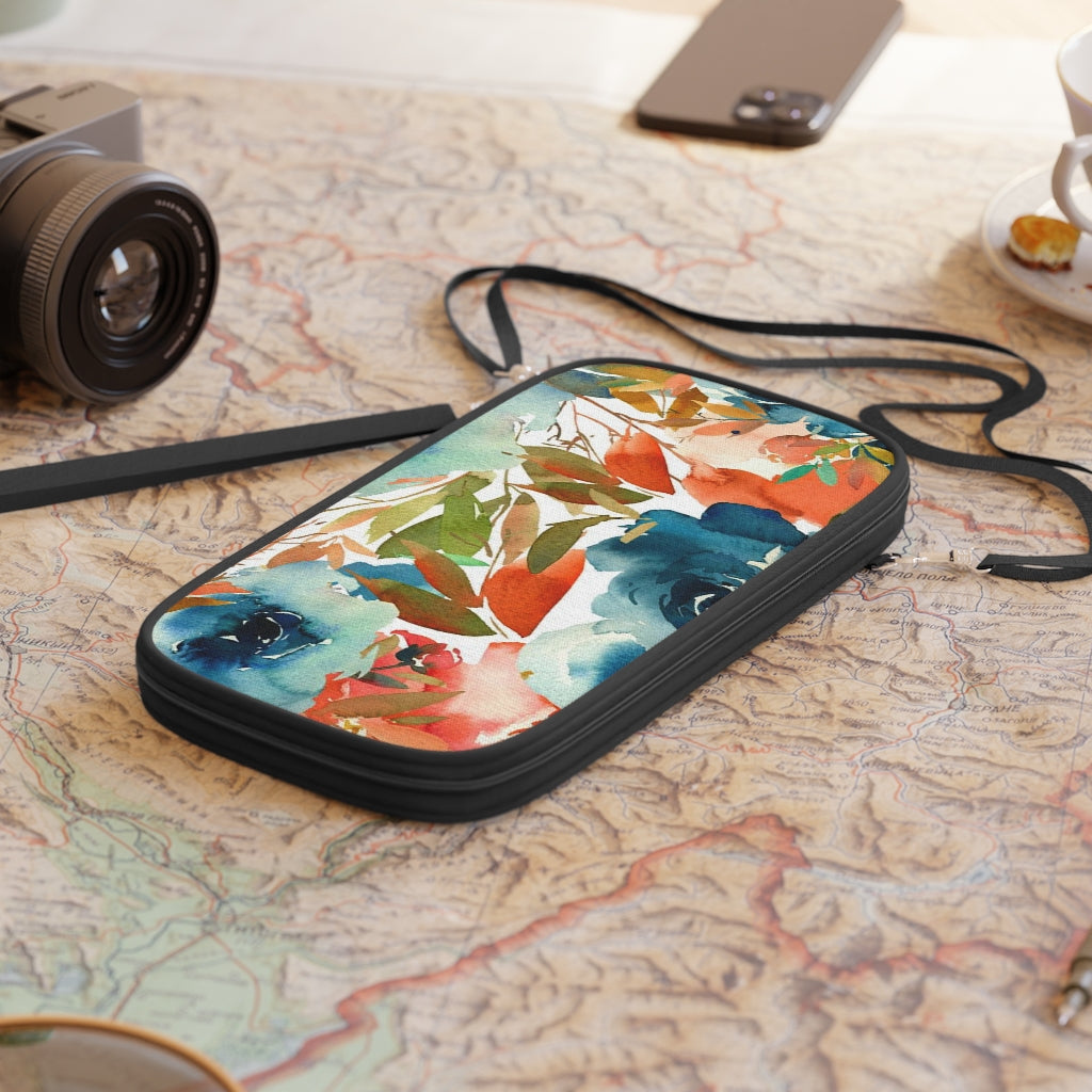 Wallet Passport Wallet Summer Flowers Wallet