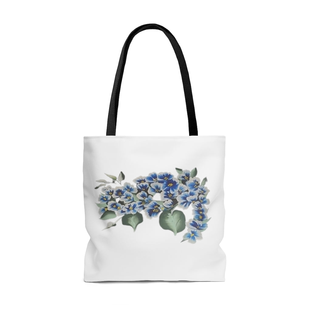Tote Bag Blue Poppies Tote Bag