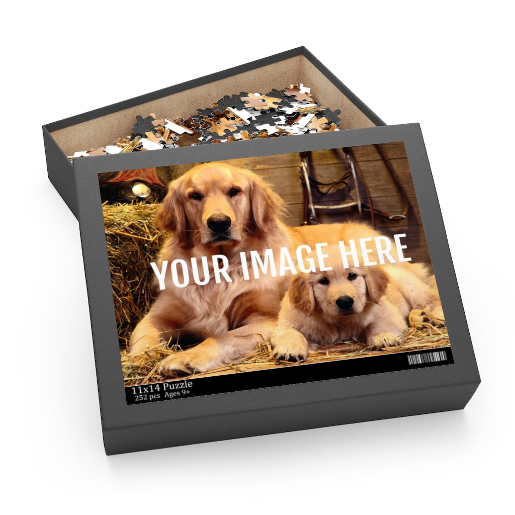 Personalized Made To Order Puzzle With YOUR IMAGE 252 Piece Puzzle