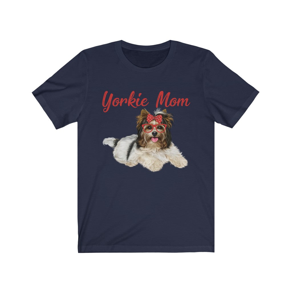Women's Tee Yorkie Mom Tee