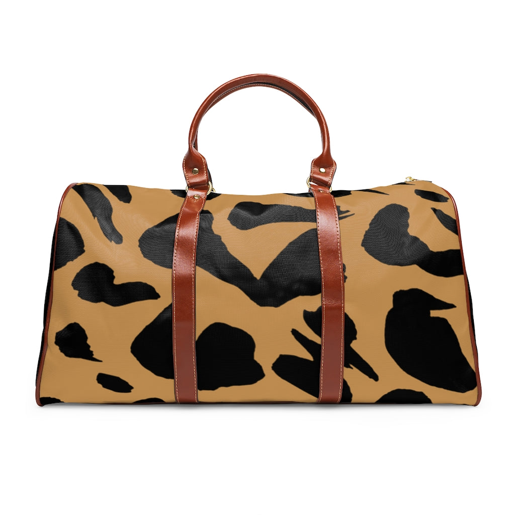 Animal Print Weekend Bag