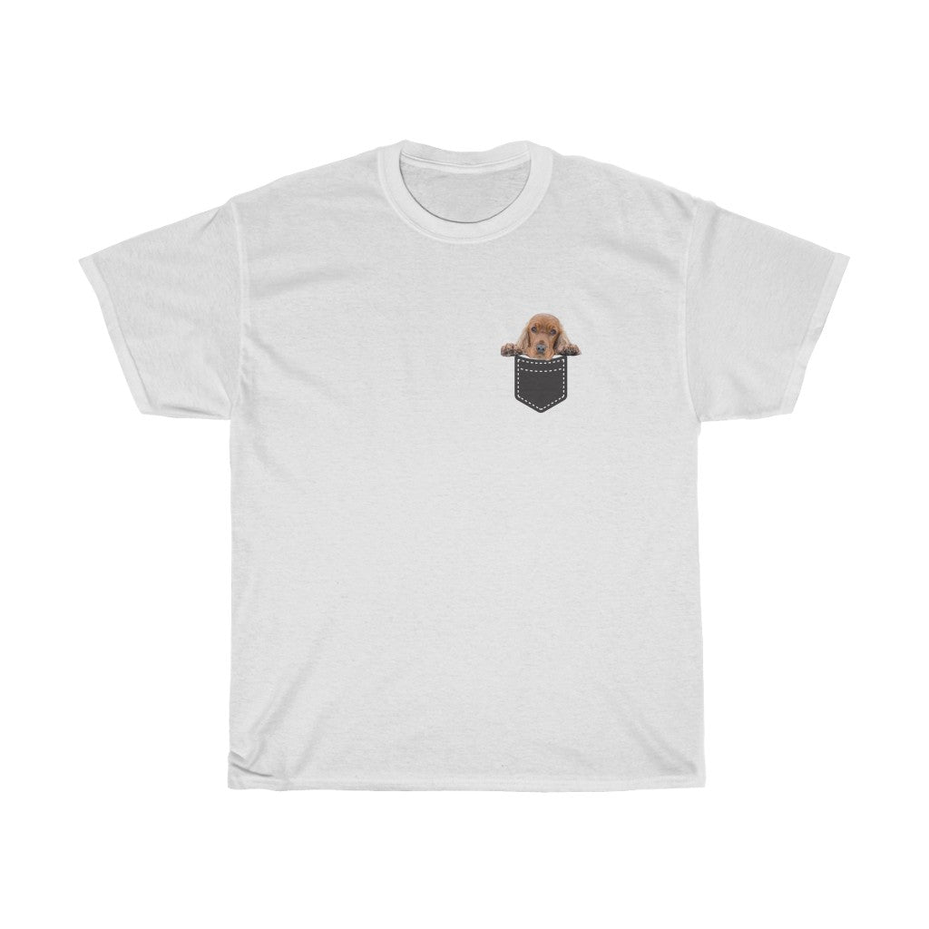 Men's & Women's Irish Setter Pup in my Pocket Tee
