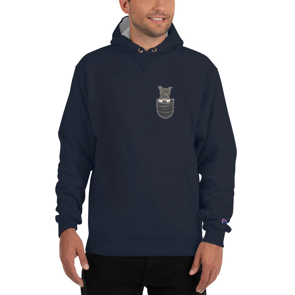 Men's Personalized Puppy in Your Pocket Hoodie