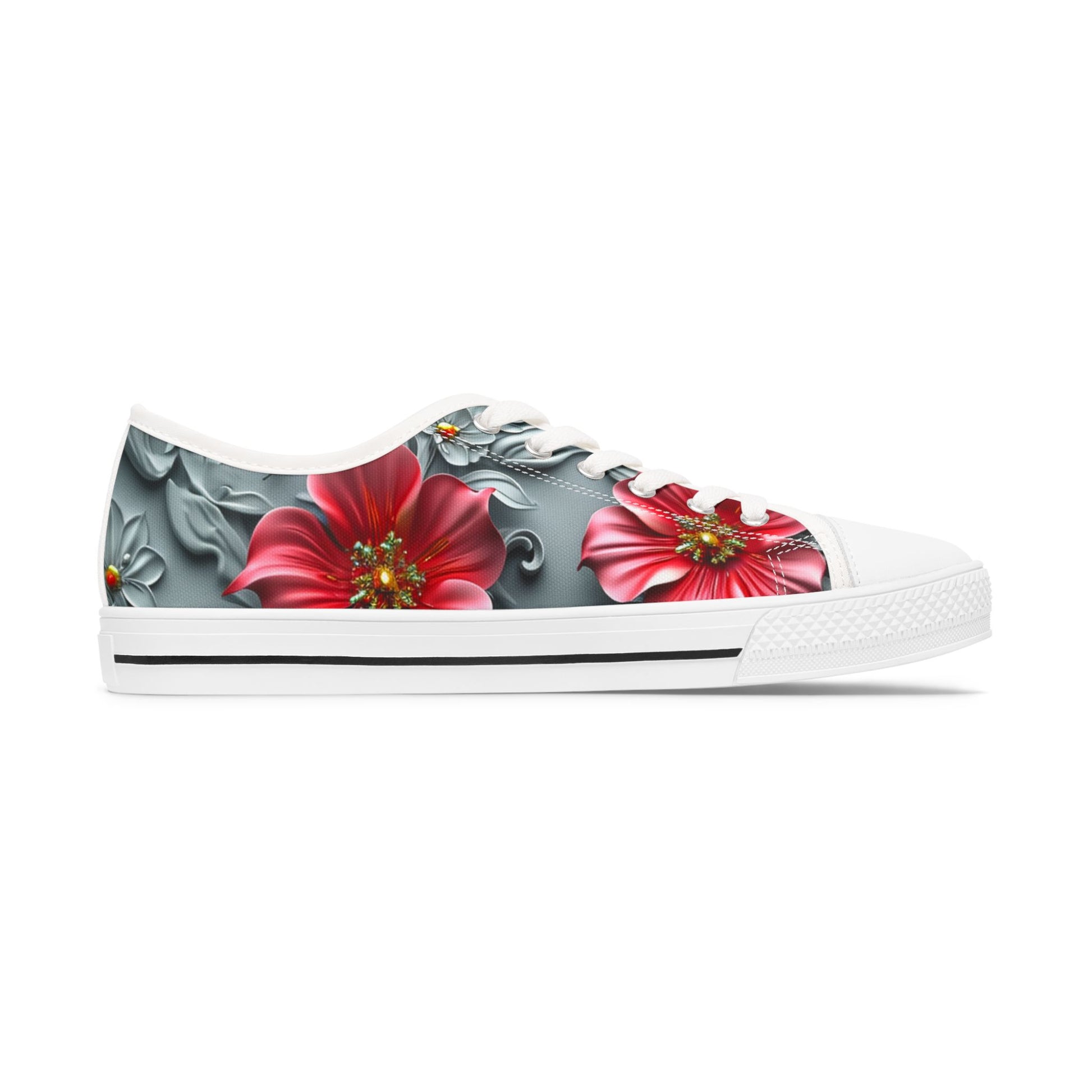 Floral Sneakers, Women's Summer Sneakers