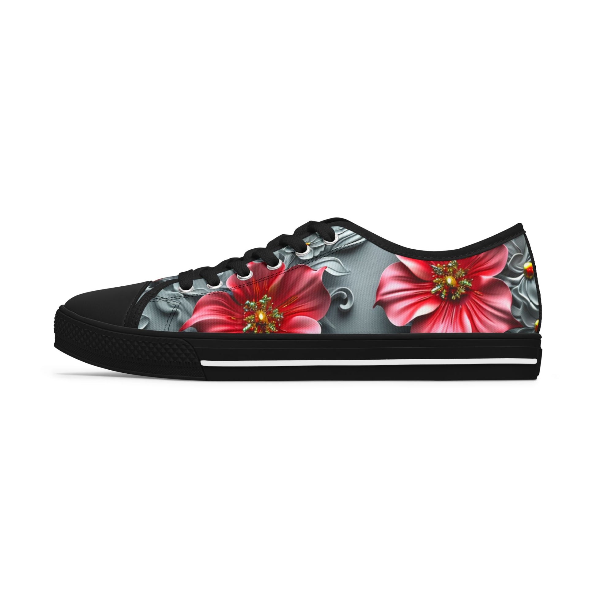 Floral Sneakers, Women's Summer Sneakers