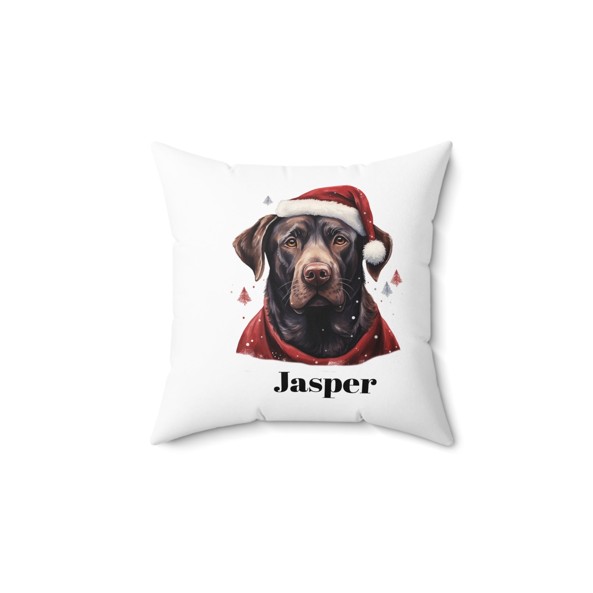 Labrador Dog Lover Decorative Pillow, Personalization Available
