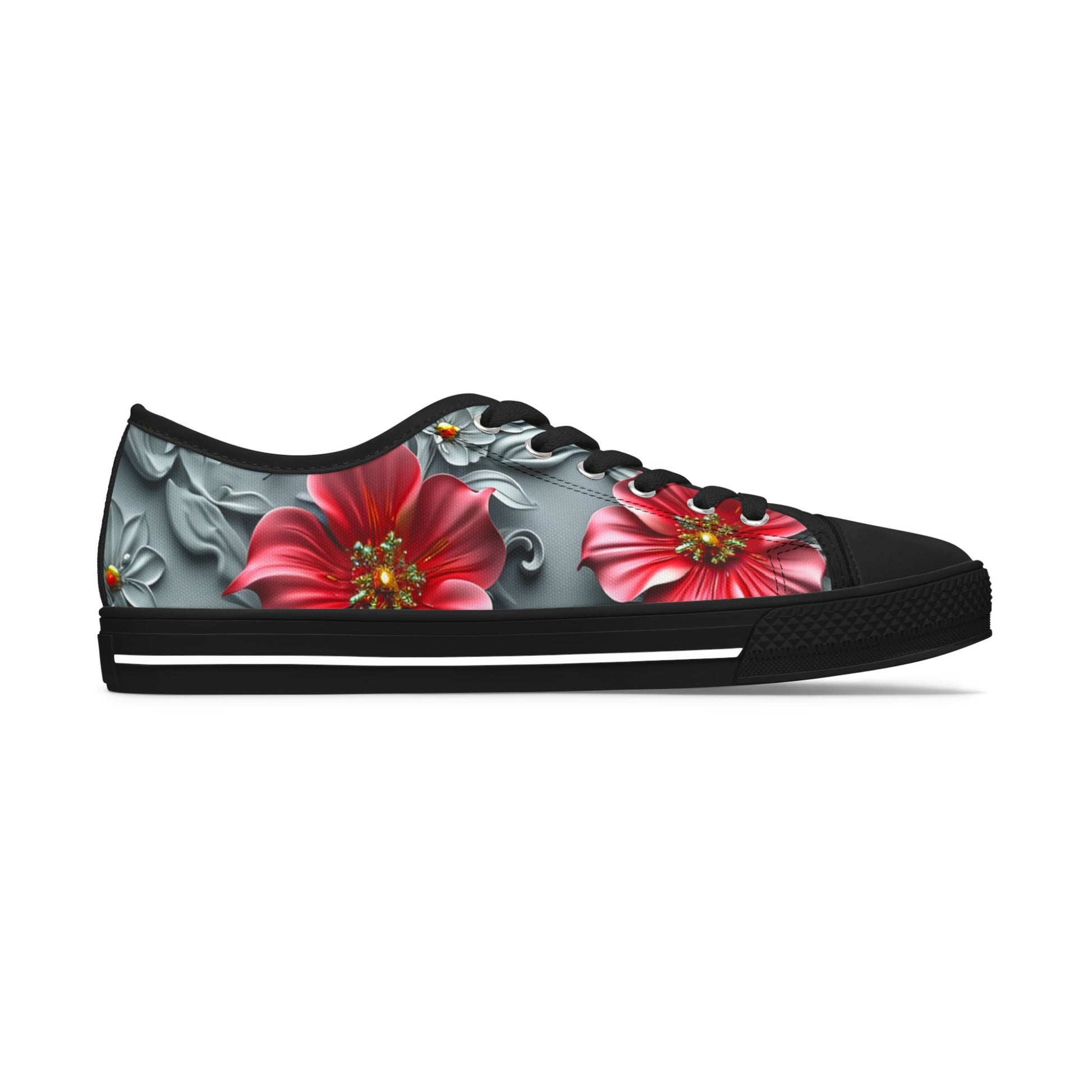 Floral Sneakers, Women's Summer Sneakers