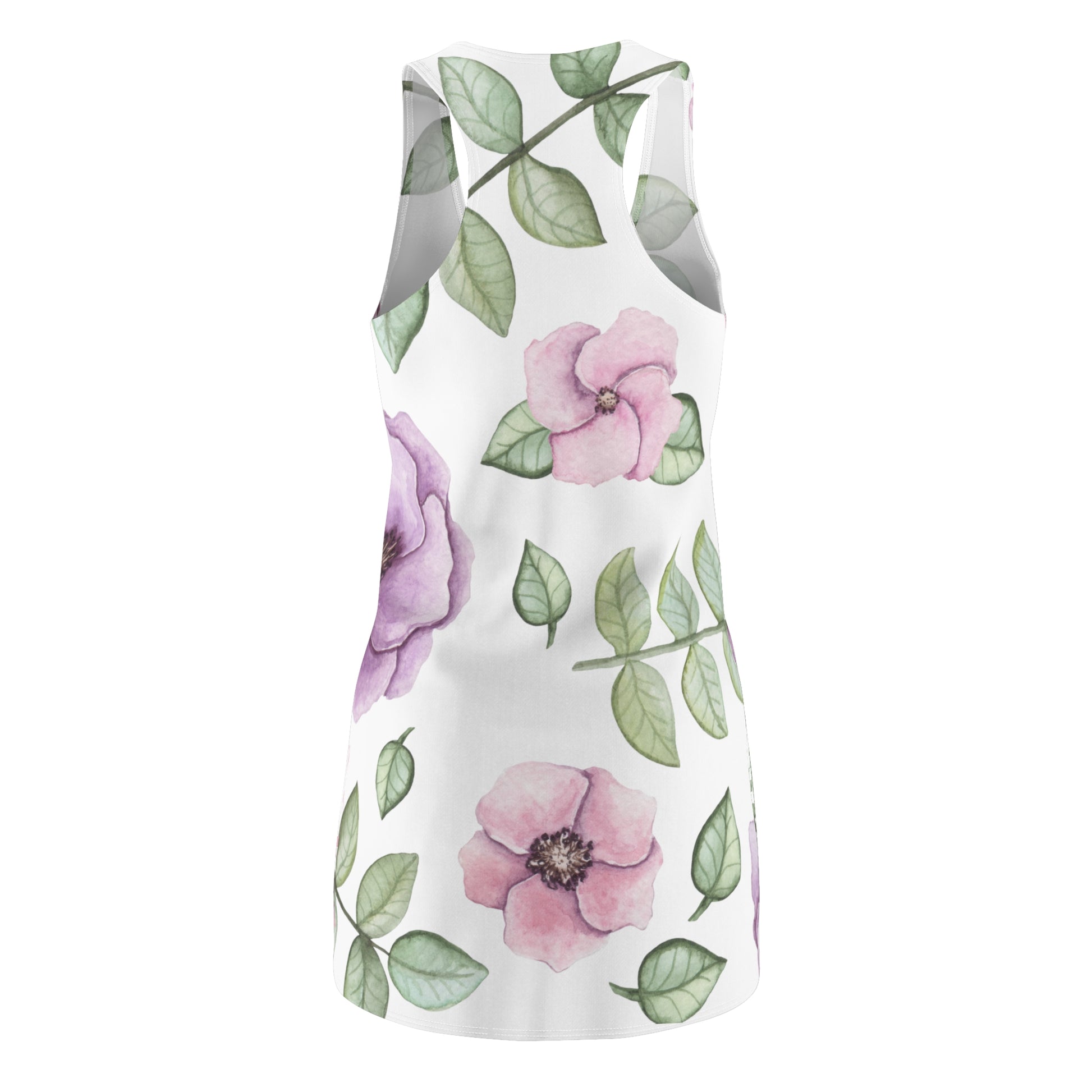 Women's Flowered Racerback Dress