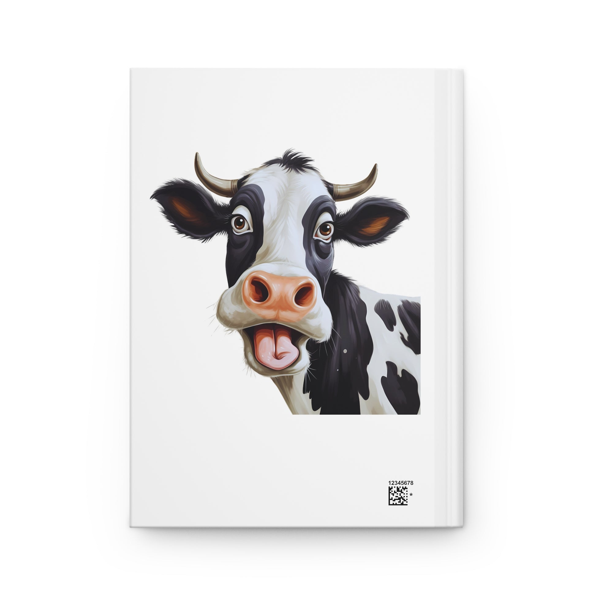 Playful Cow Hardcover Journal - Perfect for Note-Taking, Gifts, School, Journaling, Cow Lovers, Fun Quotes