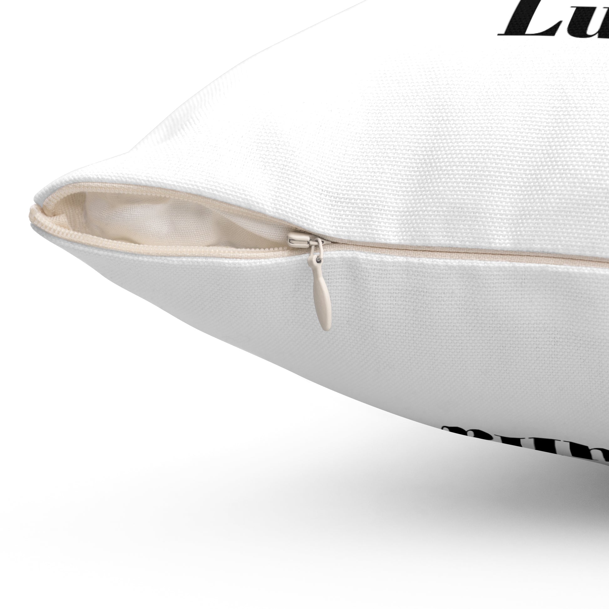 Square Pillow - Festive Dog-Themed Husky, Personalization Available
