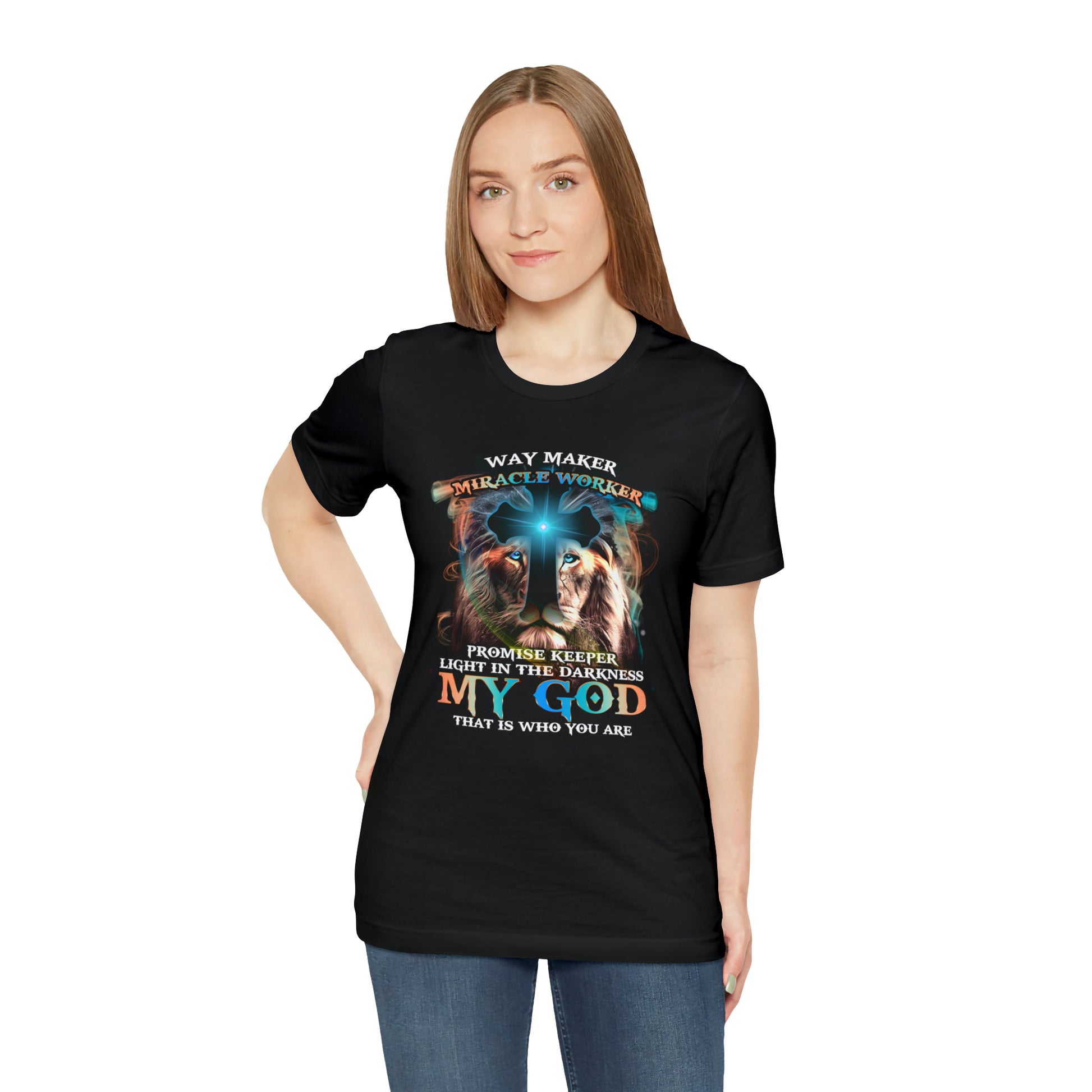 Unisex WayMaker Christian Jersey Short Sleeve Tee