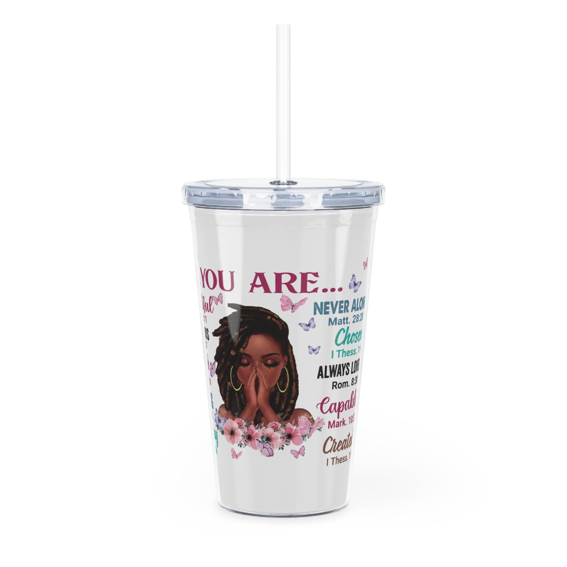 Inspirational Tumbler, African American Tumbler
