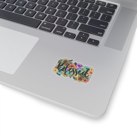 Colorful Blessed Sticker